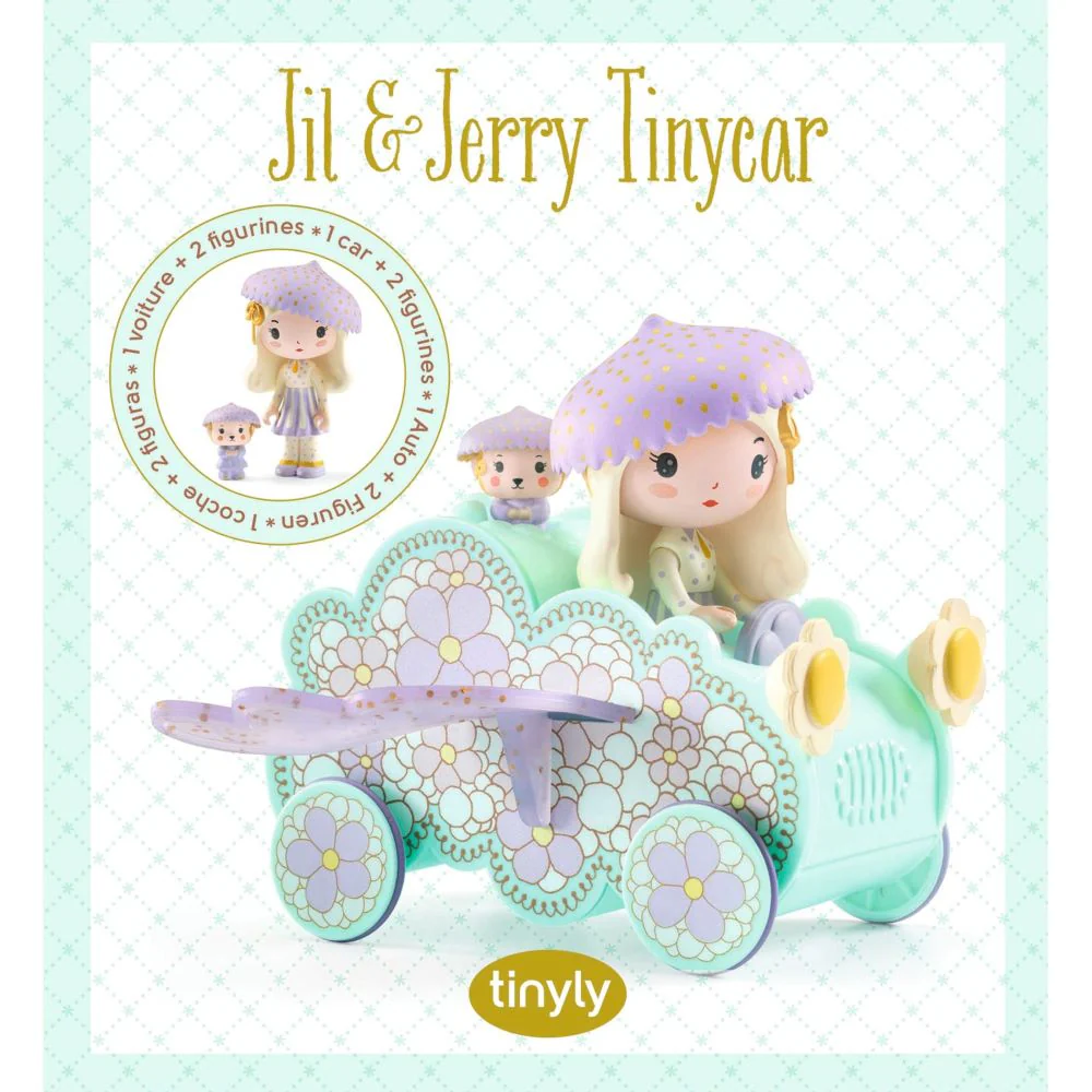 Djeco Tinyly Jil Tinycar - Gifts for 4 Year Old Girl + - Image 3