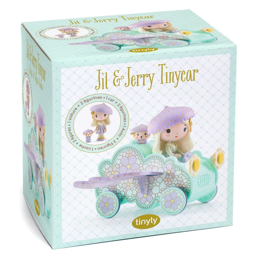 Djeco Tinyly Jil Tinycar - Gifts for 4 Year Old Girl + - Image 4