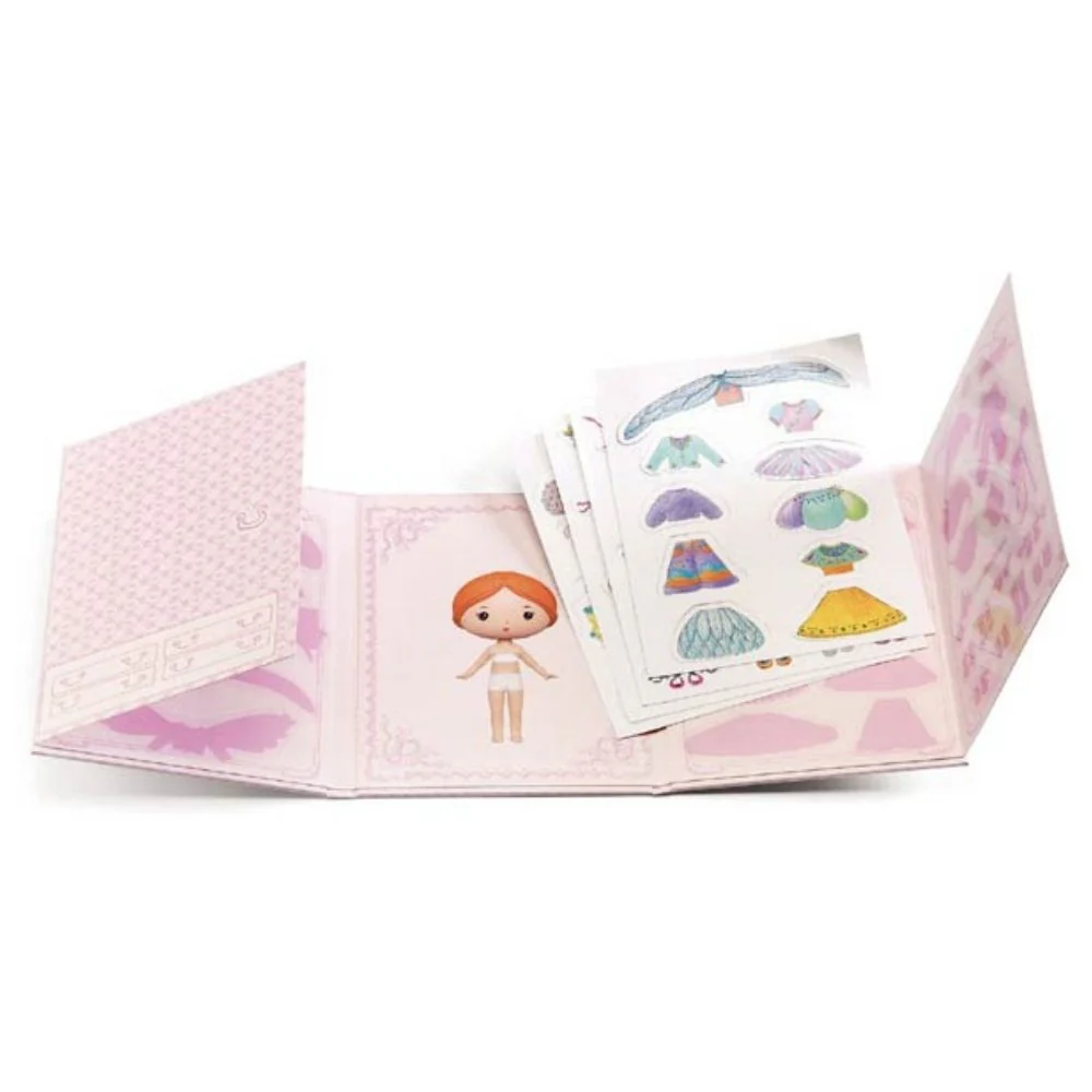 Djeco Tinyly - Miss Lilyruby - Removable Stickers - Image 2