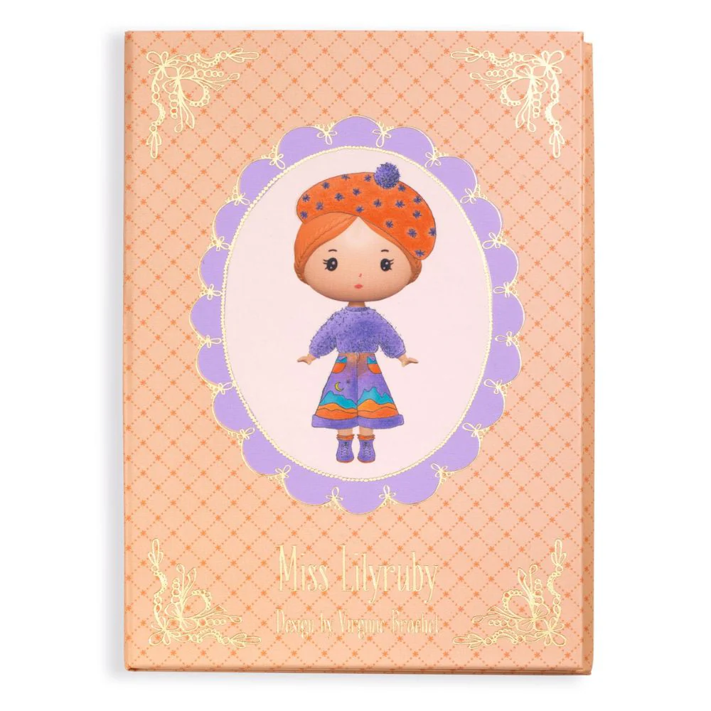 Djeco Tinyly - Miss Lilyruby - Removable Stickers - Image 3