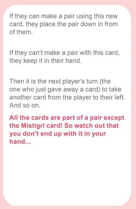 Djeco Tinyly Card Games For Kids - Mini Mistigri Old Maid Game - Image 3