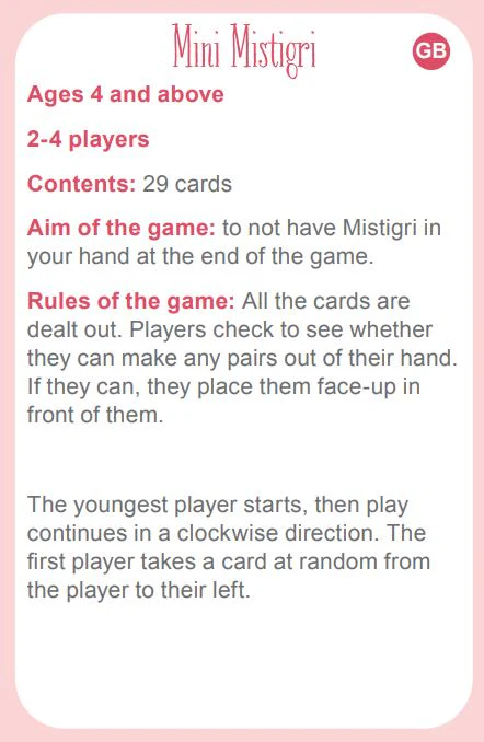 Djeco Tinyly Card Games For Kids - Mini Mistigri Old Maid Game - Image 4