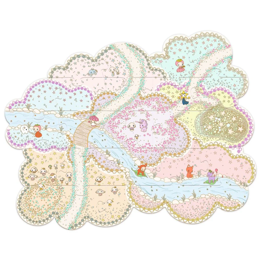 Djeco Tinyly - Puzzl'Up Lily - 33 pcs Floor Puzzle - Image 2