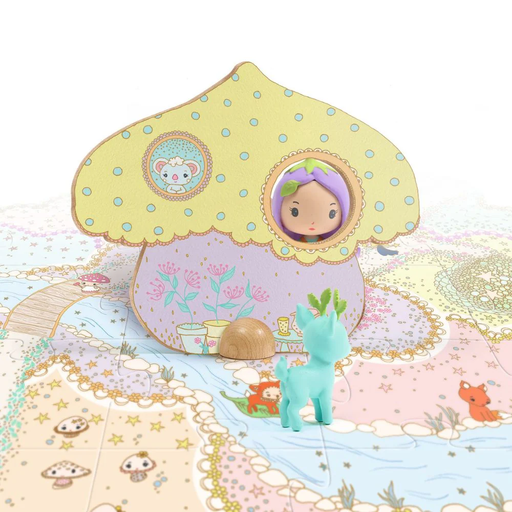 Djeco Tinyly - Puzzl'Up Lily - 33 pcs Floor Puzzle - Image 4
