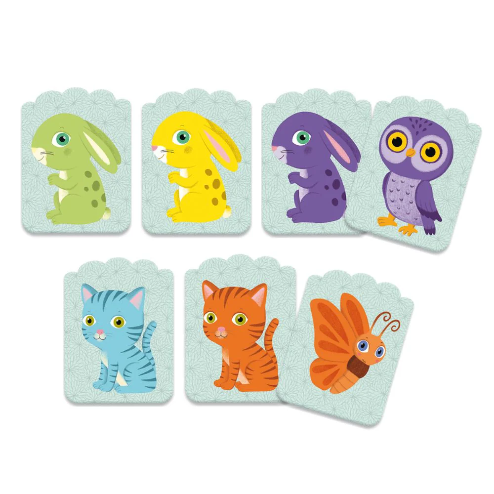 Djeco Toddler Games - Little Match, A Matching Game for 2-5 yrs - Image 3