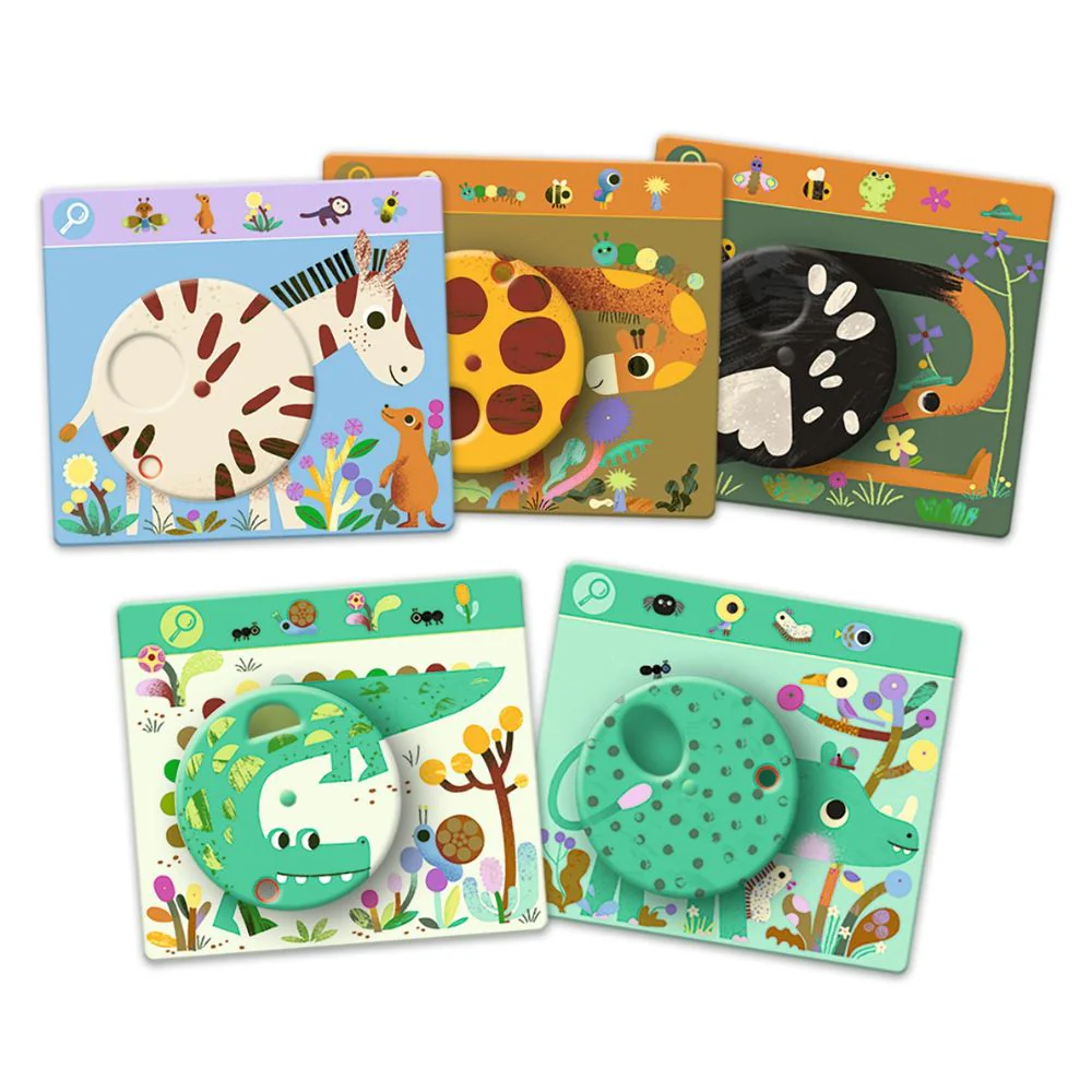 Djeco Toddler Games - Obs Savana A Seek and Find Toddler Game - Image 2
