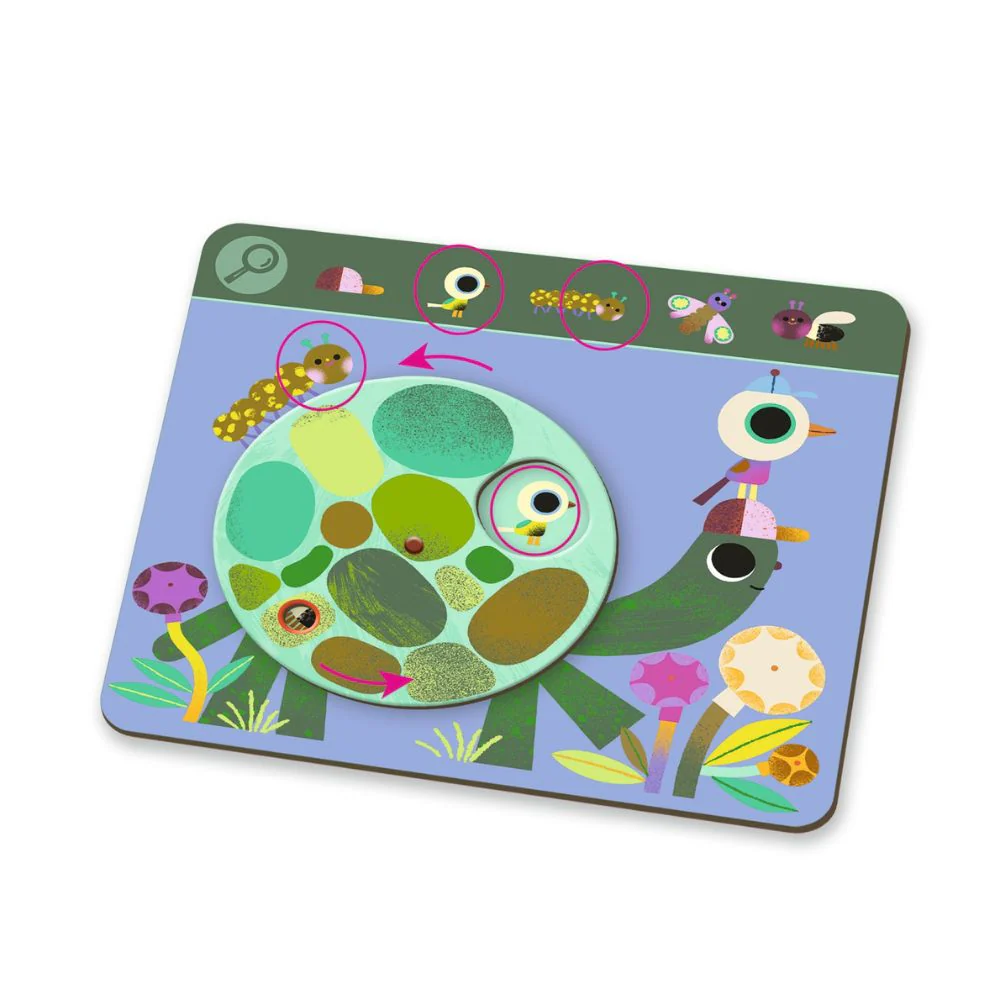 Djeco Toddler Games - Obs Savana A Seek and Find Toddler Game - Image 3