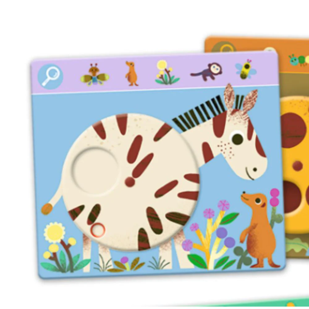 Djeco Toddler Games - Obs Savana A Seek and Find Toddler Game - Image 4
