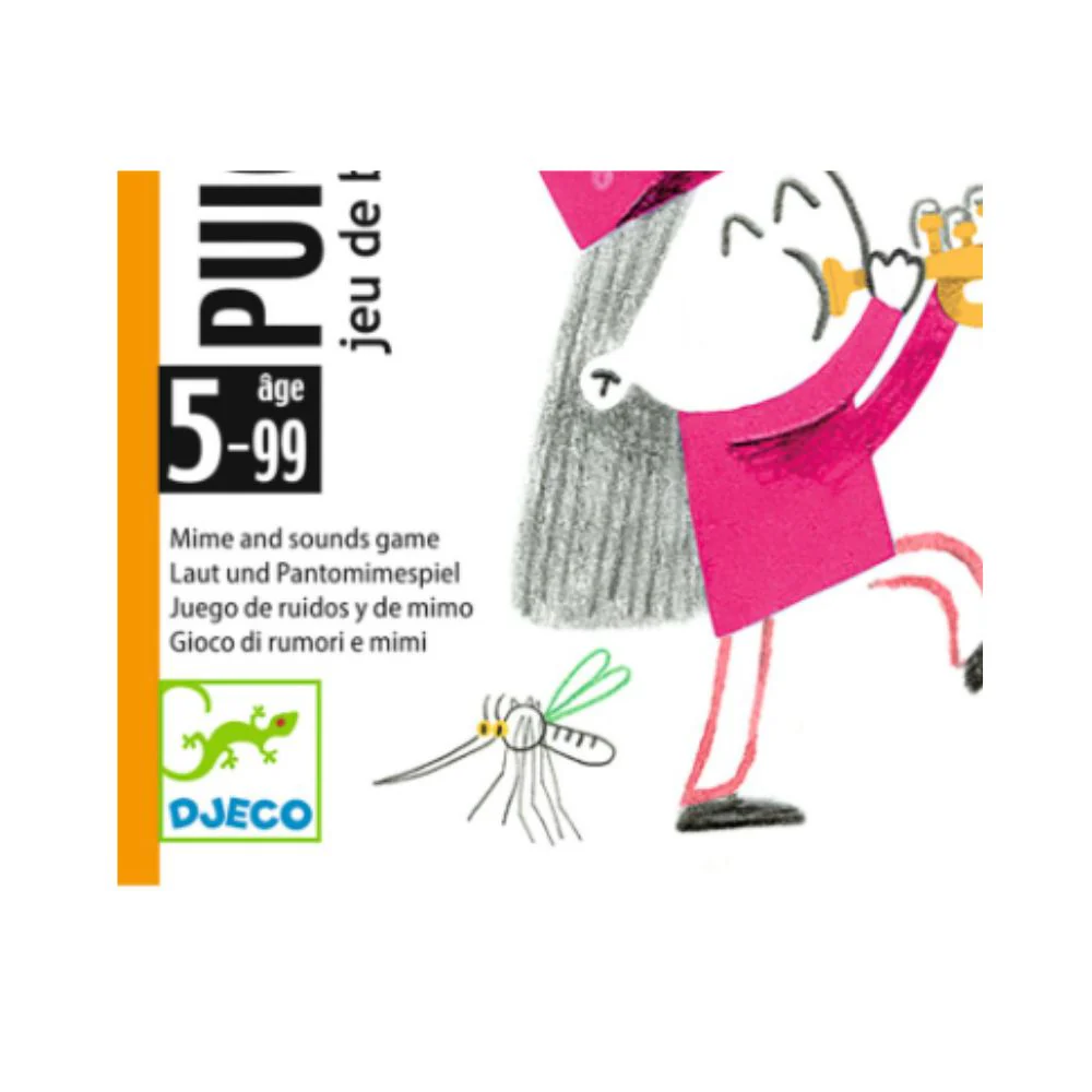 Djeco Card Games - Puick Puick, Mime The Illustrations - Image 4