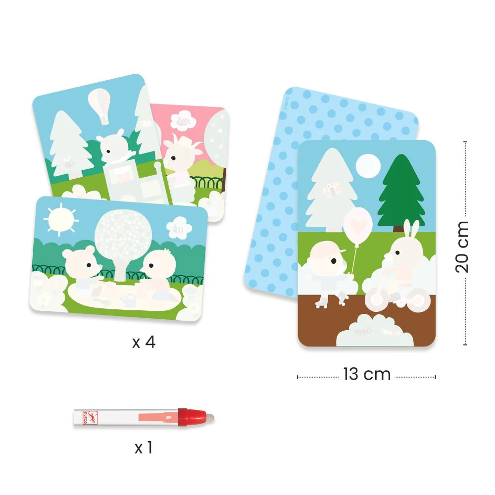 Djeco Water Magic Colouring - In the Park - Image 3