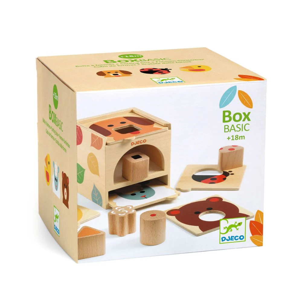 Djeco Wooden Toy - Box Basic - Image 2