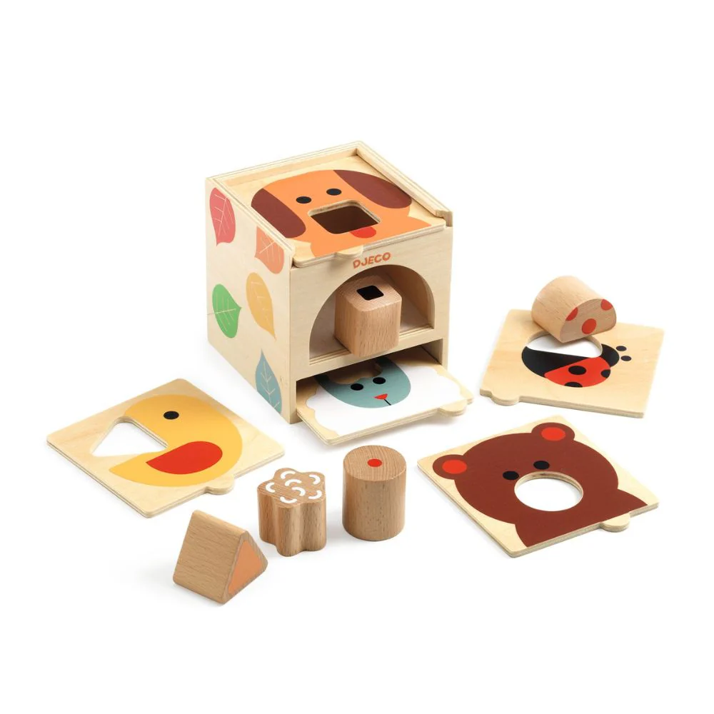 Djeco Wooden Toy - Box Basic - Image 4