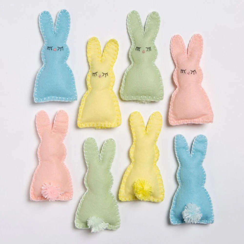 Easter Bunny Felt Craft - Beginner Sewing Kit - Image 3