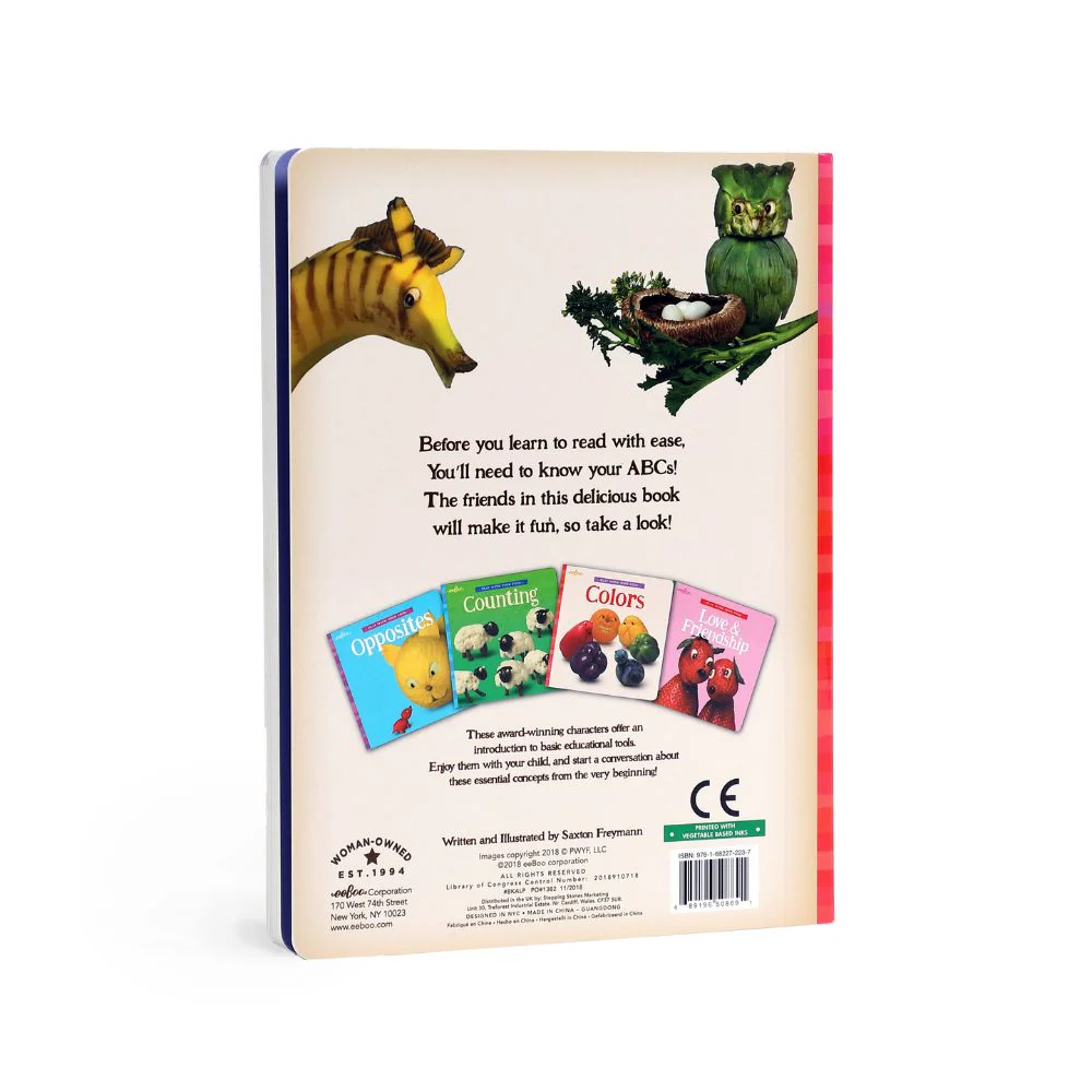 eeBoo ABC - Play With Your Food Board Book - Image 3