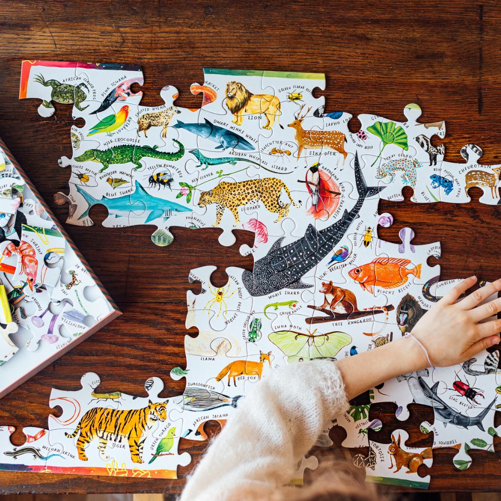 eeBoo Beautiful World 100 Piece Puzzle - Image 4