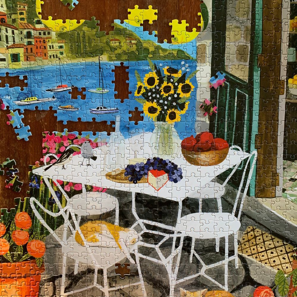 eeBoo Cats in Positano 1000 piece Family Puzzle - Image 3