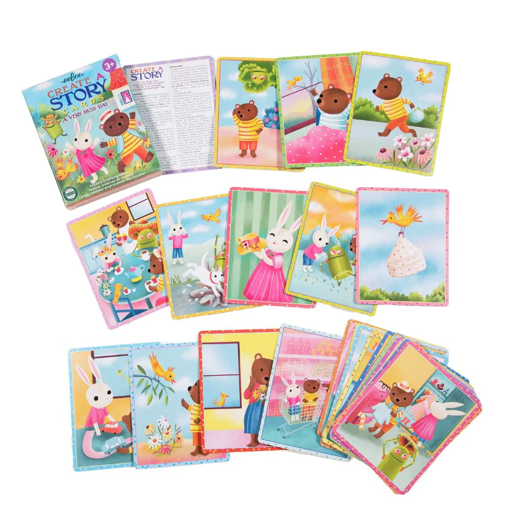 eeBoo Create A Story Cards - A Very Busy Day - Image 3