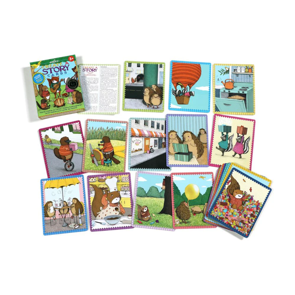 eeBoo Create A Story Cards - Animal Village - Image 3