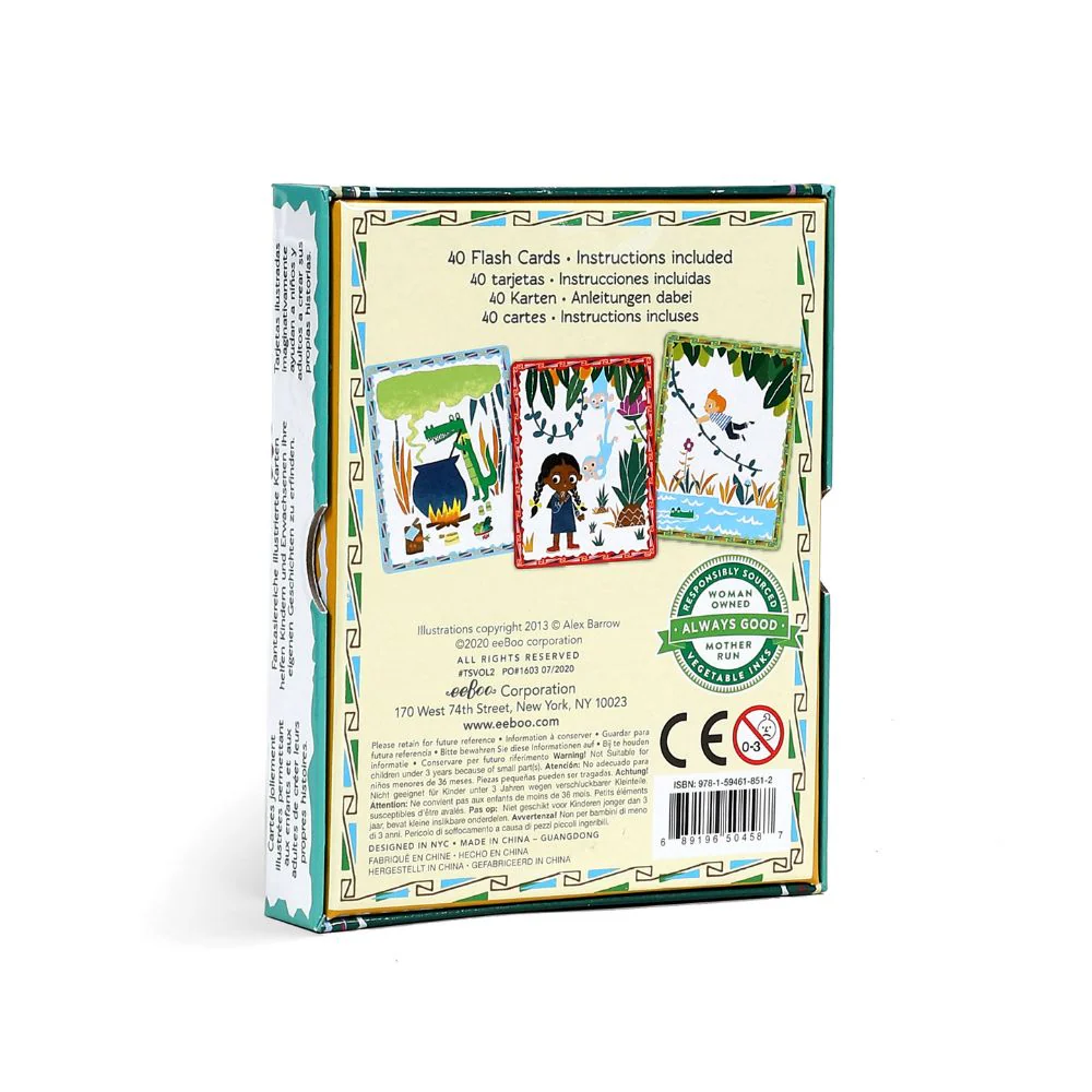 eeBoo Create A Story Cards - Volcano Island - Image 5