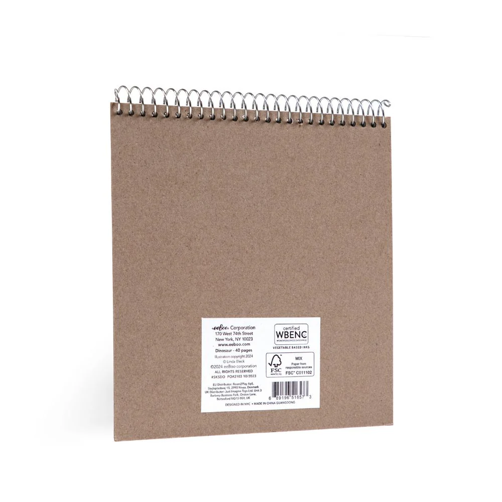 eeBoo Dinosaur Square Sketchbook - Image 5