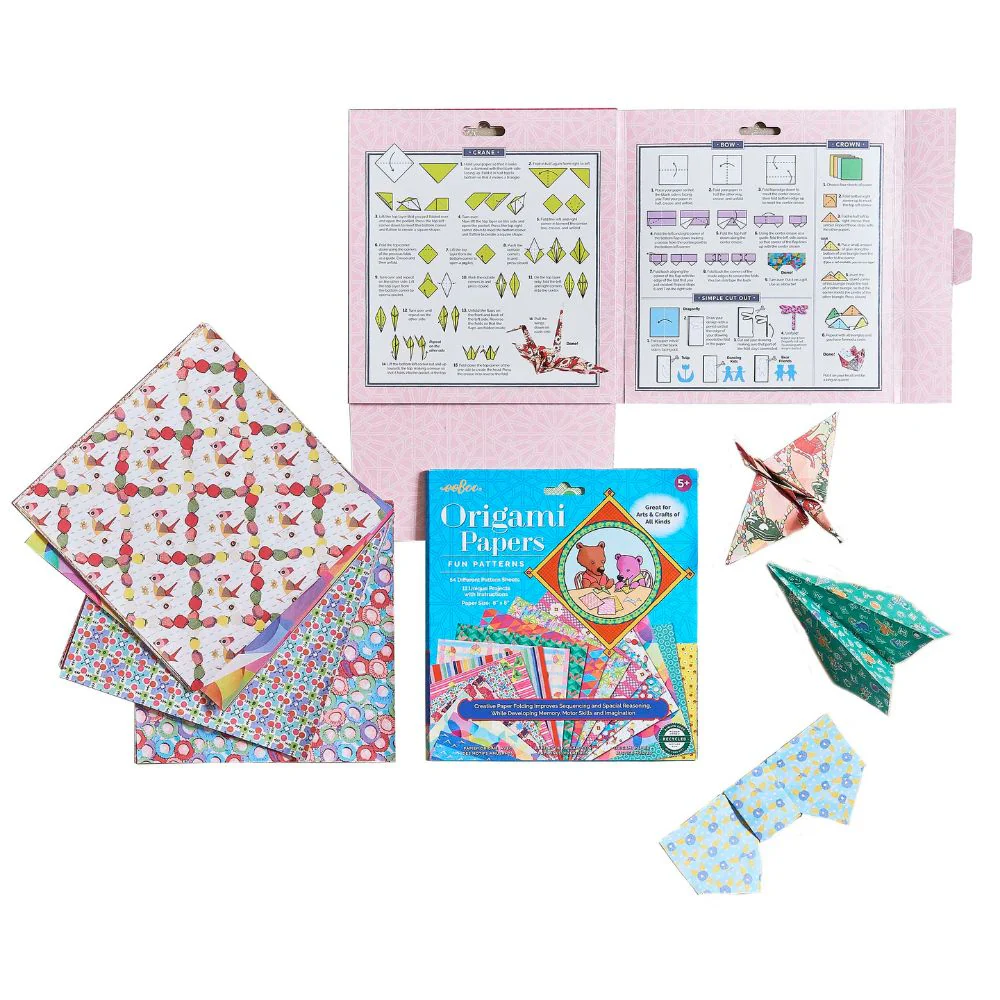 eeBoo Fun Patterns Origami Papers - Image 3