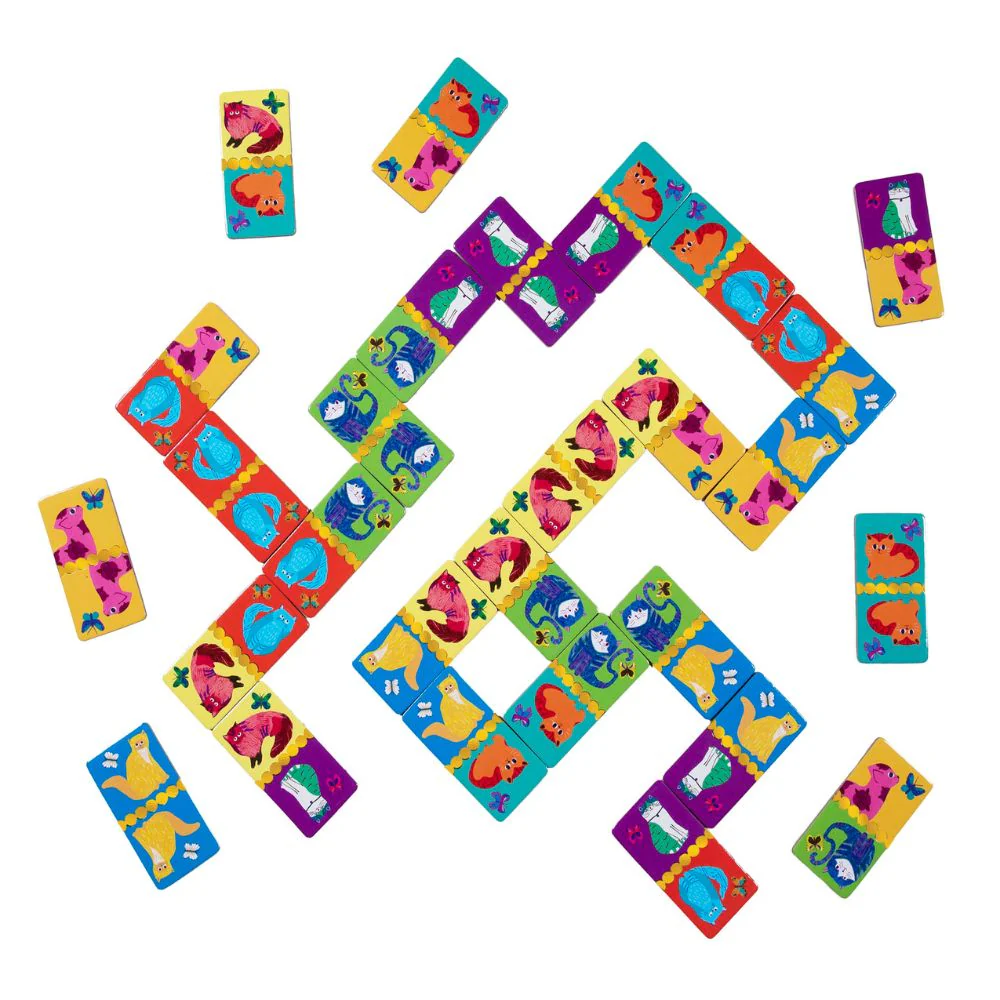 eeBoo Giant Shiny Cat Dominoes - Image 3