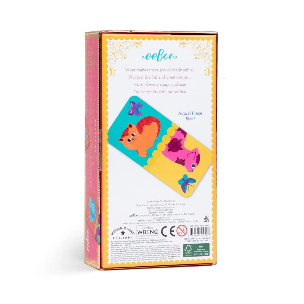 eeBoo Giant Shiny Cat Dominoes - Image 5
