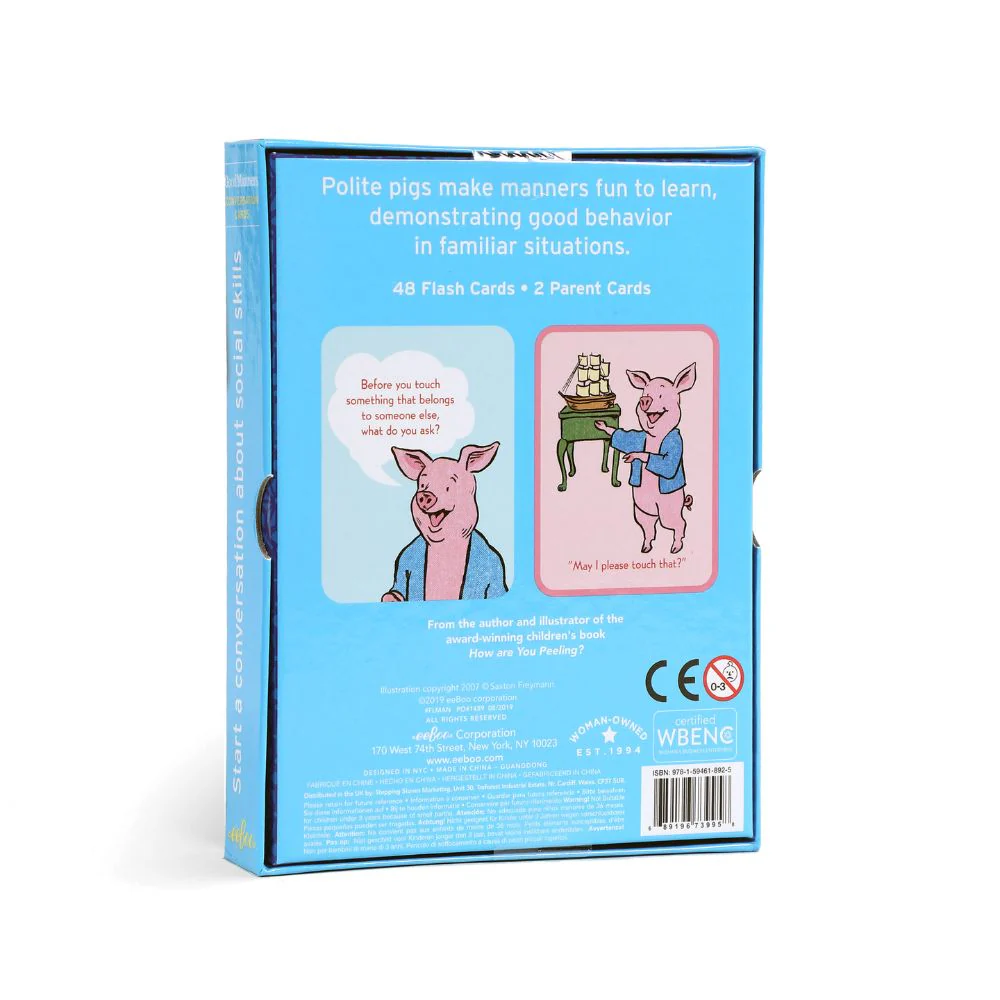 eeBoo Good Manners Conversation Cards - Image 5