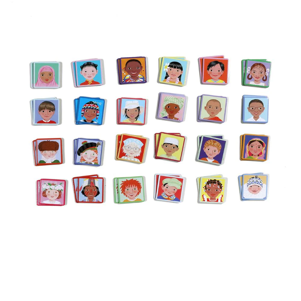 eeBoo I Never Forget A Face - Memory & Matching Game - Image 3