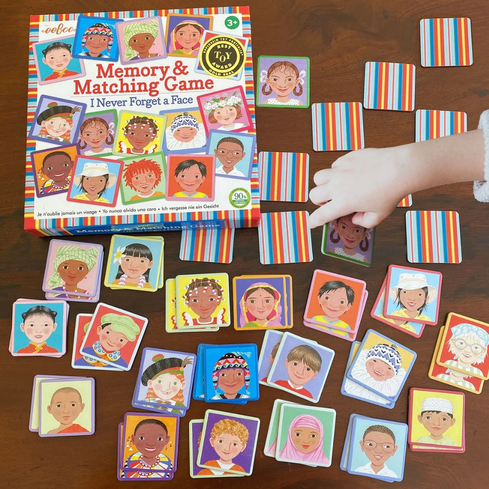 eeBoo I Never Forget A Face - Memory & Matching Game - Image 4