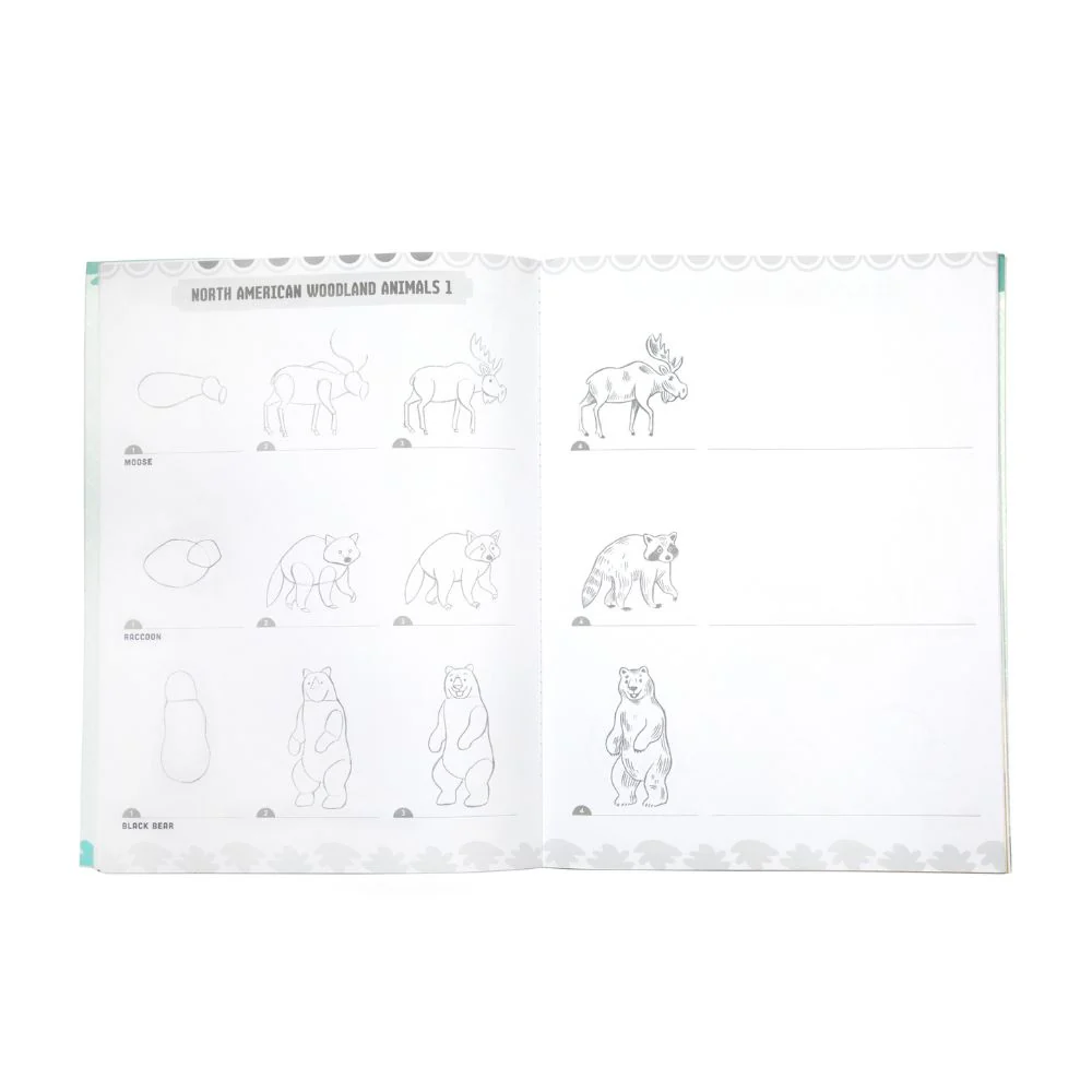 eeBoo Learn to Draw Wild Animals - Image 2