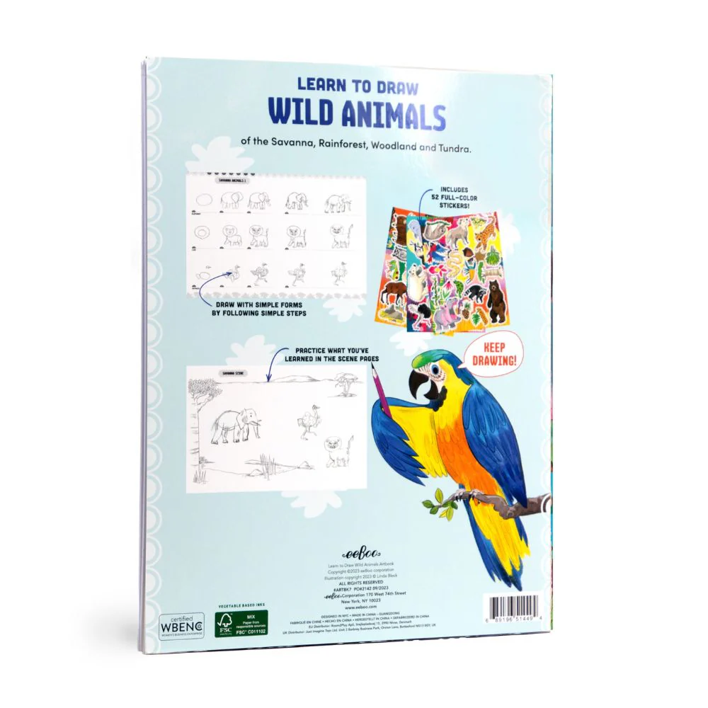 eeBoo Learn to Draw Wild Animals - Image 4