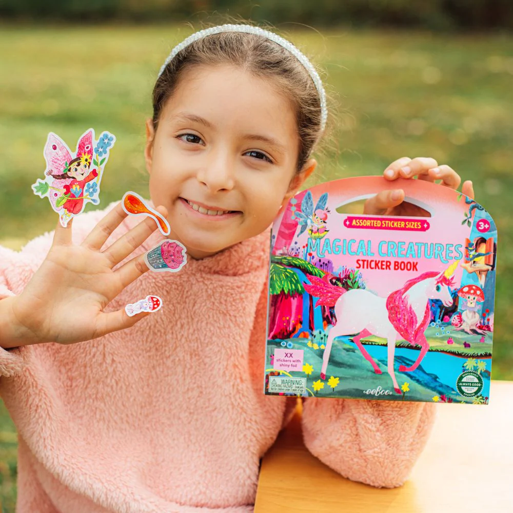 eeBoo Magical Creatures Shiny Sticker Book - Image 4