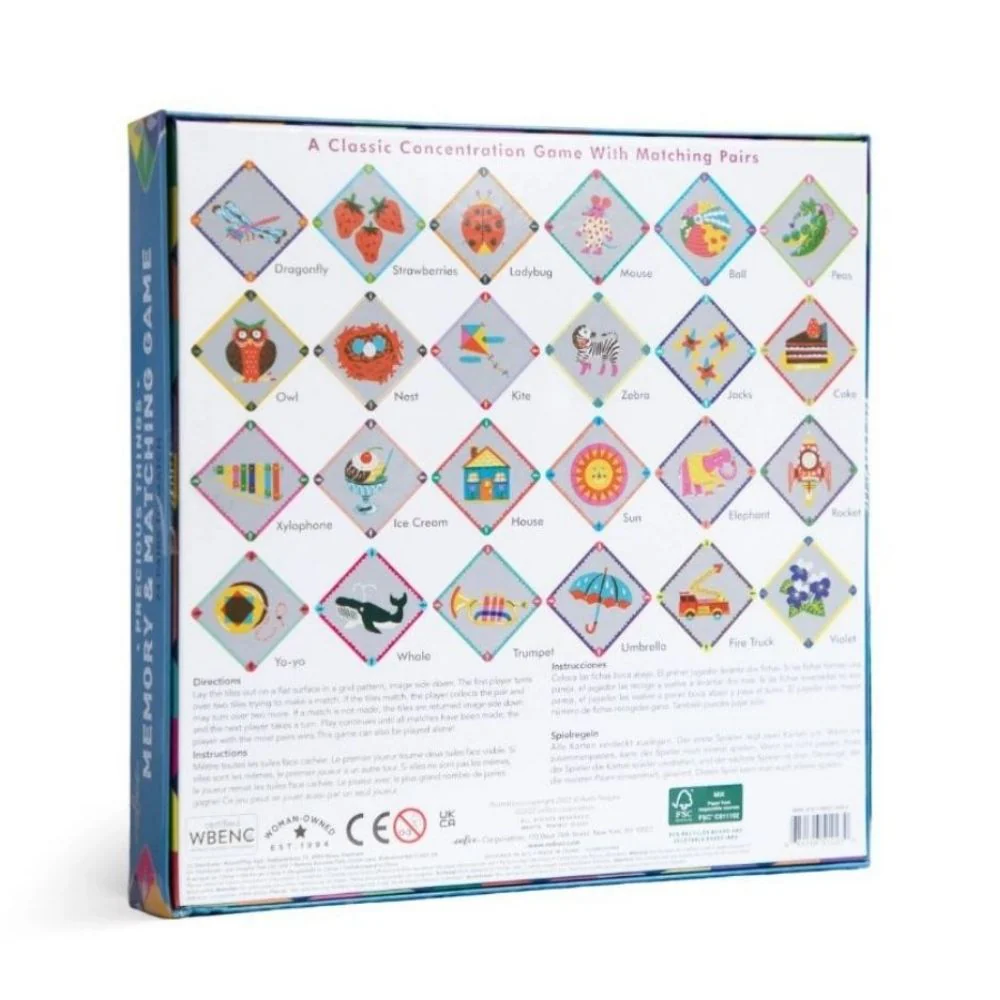 eeBoo Precious Things Memory & Matching Game - Image 5