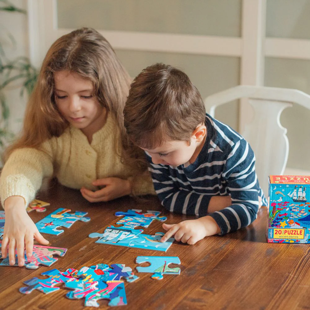 eeBoo Sea Exploration 20 piece puzzle - Image 4