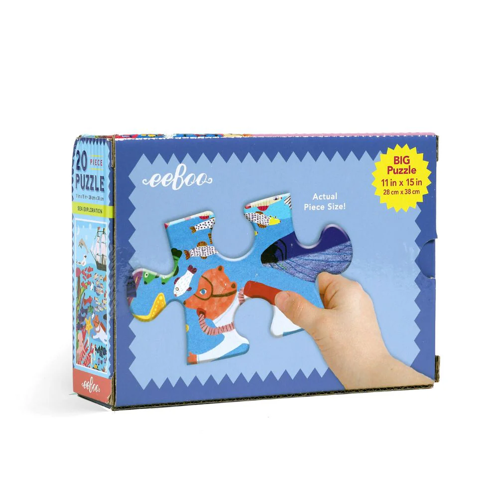 eeBoo Sea Exploration 20 piece puzzle - Image 5