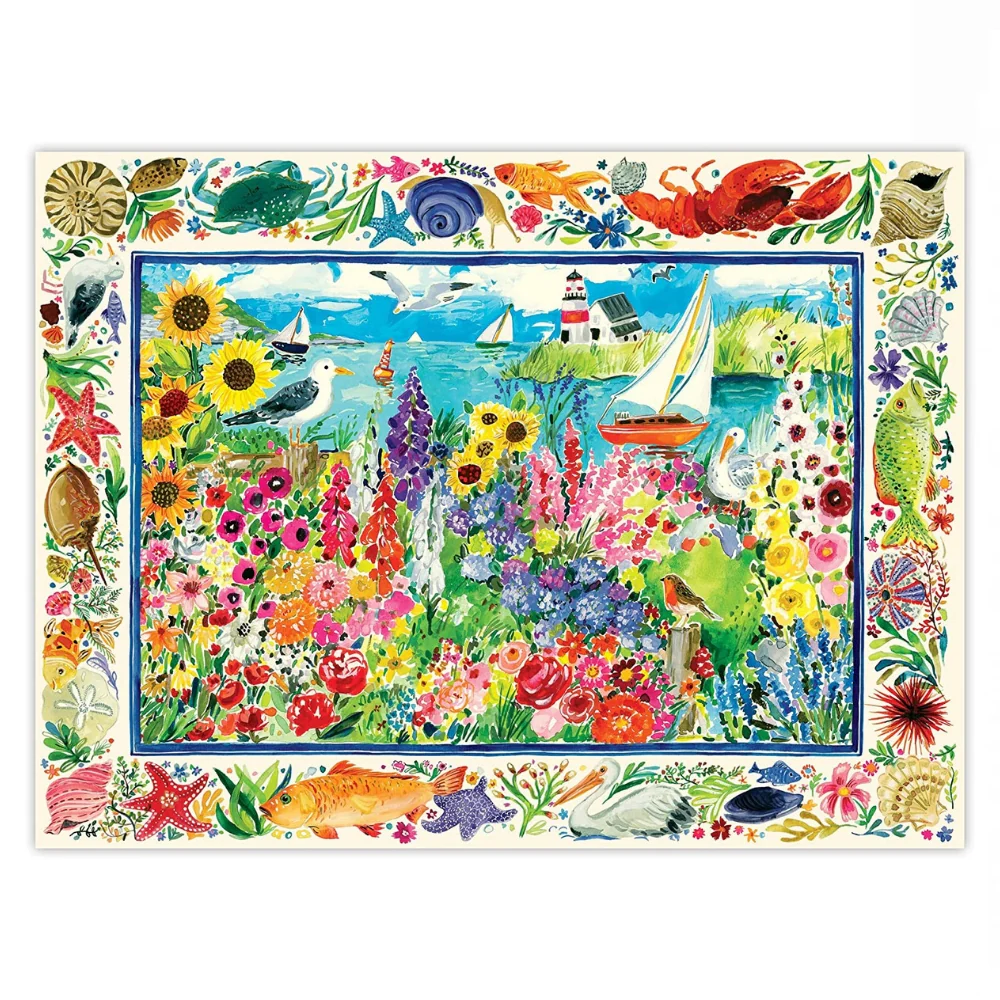 eeBoo Seagull Garden - 1000 Piece Puzzle - Image 3