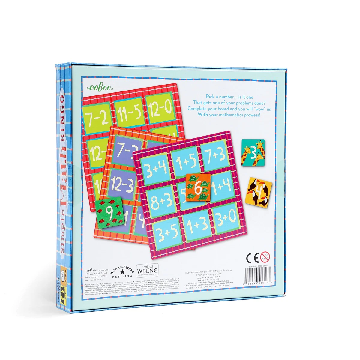eeBoo Simple Maths Bingo - Image 5