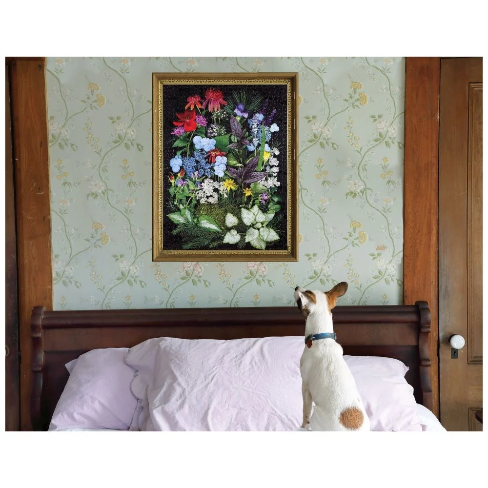 eeBoo Summer Garden Sampler - 1000 Piece Rectangle Puzzle - Image 5
