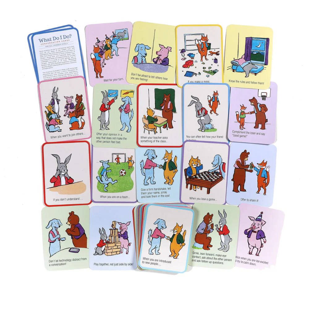 eeBoo What Do I Do? Conversation Cards - Image 3