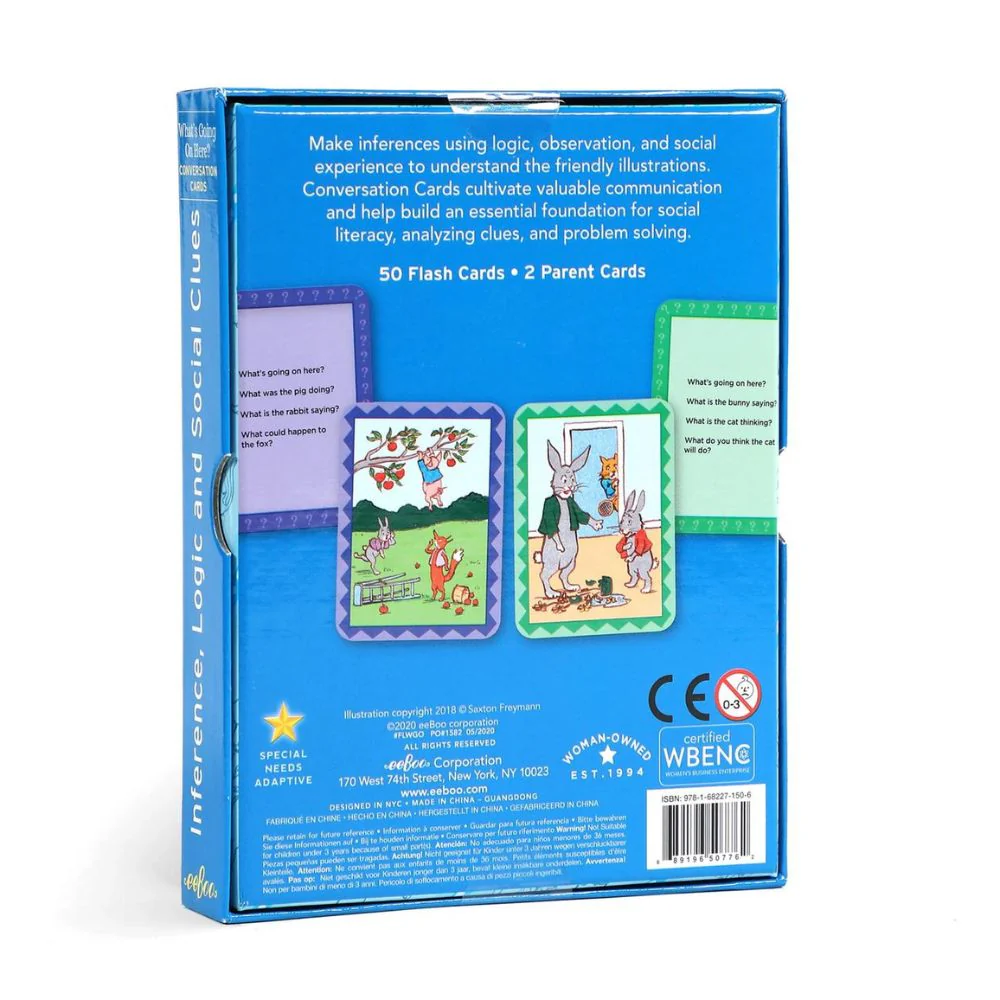 eeBoo What's Going On Here? Conversation Cards - Image 5