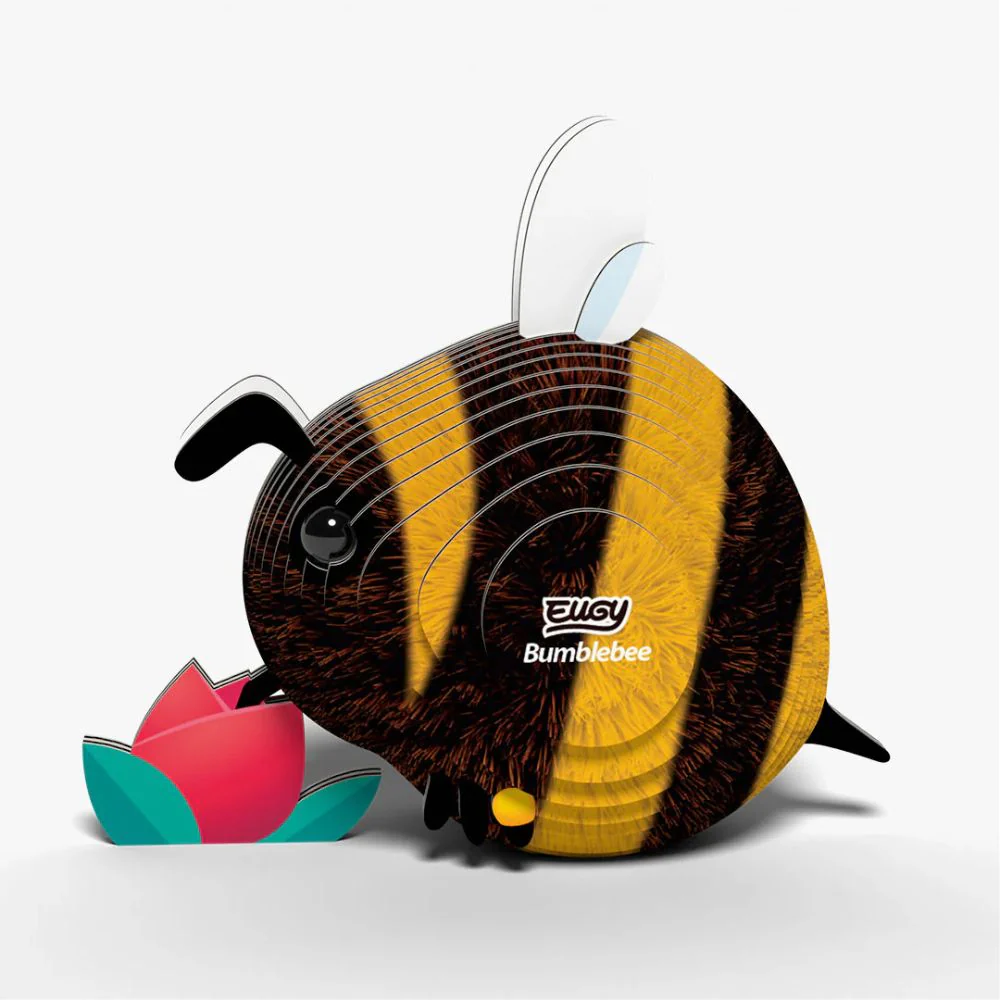 EUGY Bumblebee - Kids Cardboard Craft Kit - Image 3