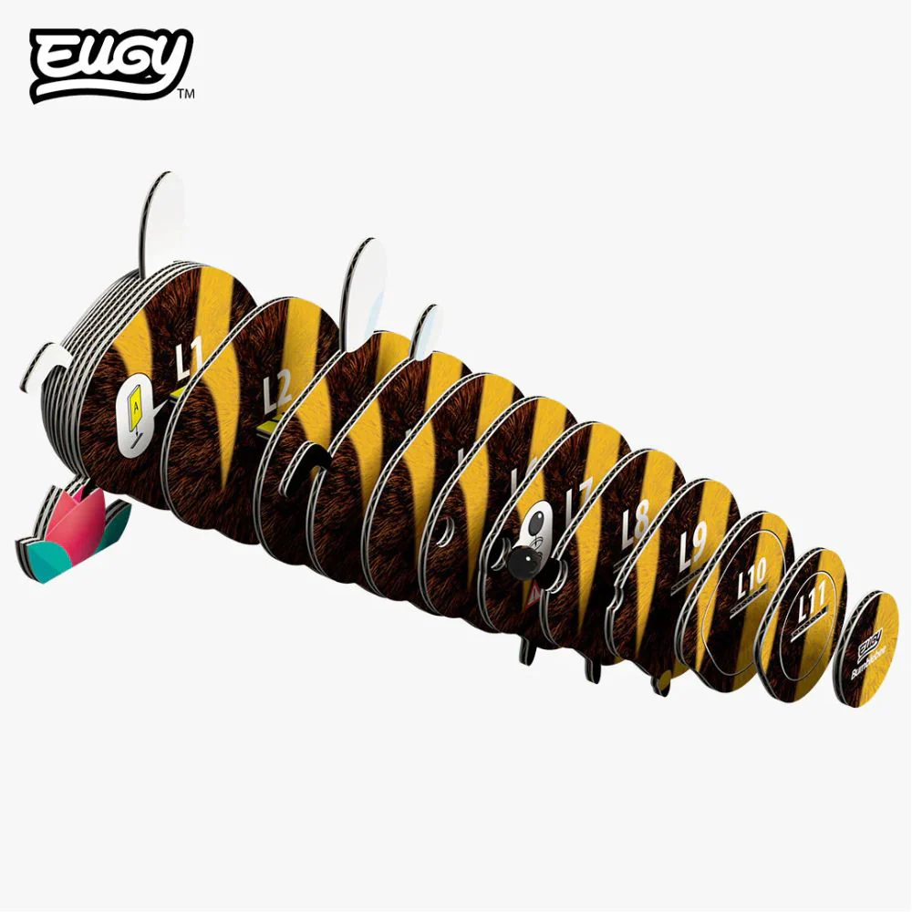 EUGY Bumblebee - Kids Cardboard Craft Kit - Image 5
