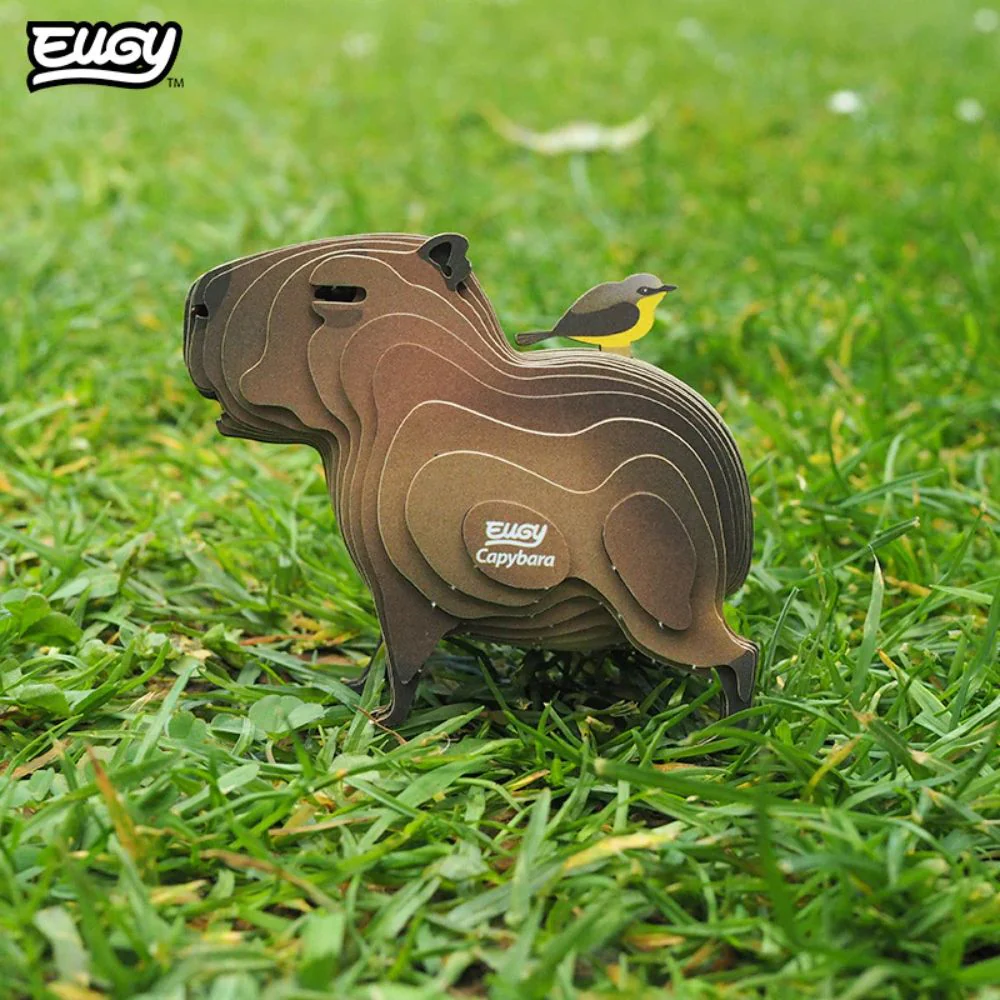 EUGY Capybara - Kids Cardboard Craft Kit - Image 6
