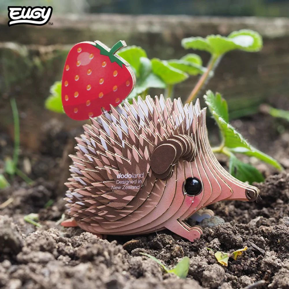 EUGY Hedgehog - Kids Cardboard Craft Kit - Image 7