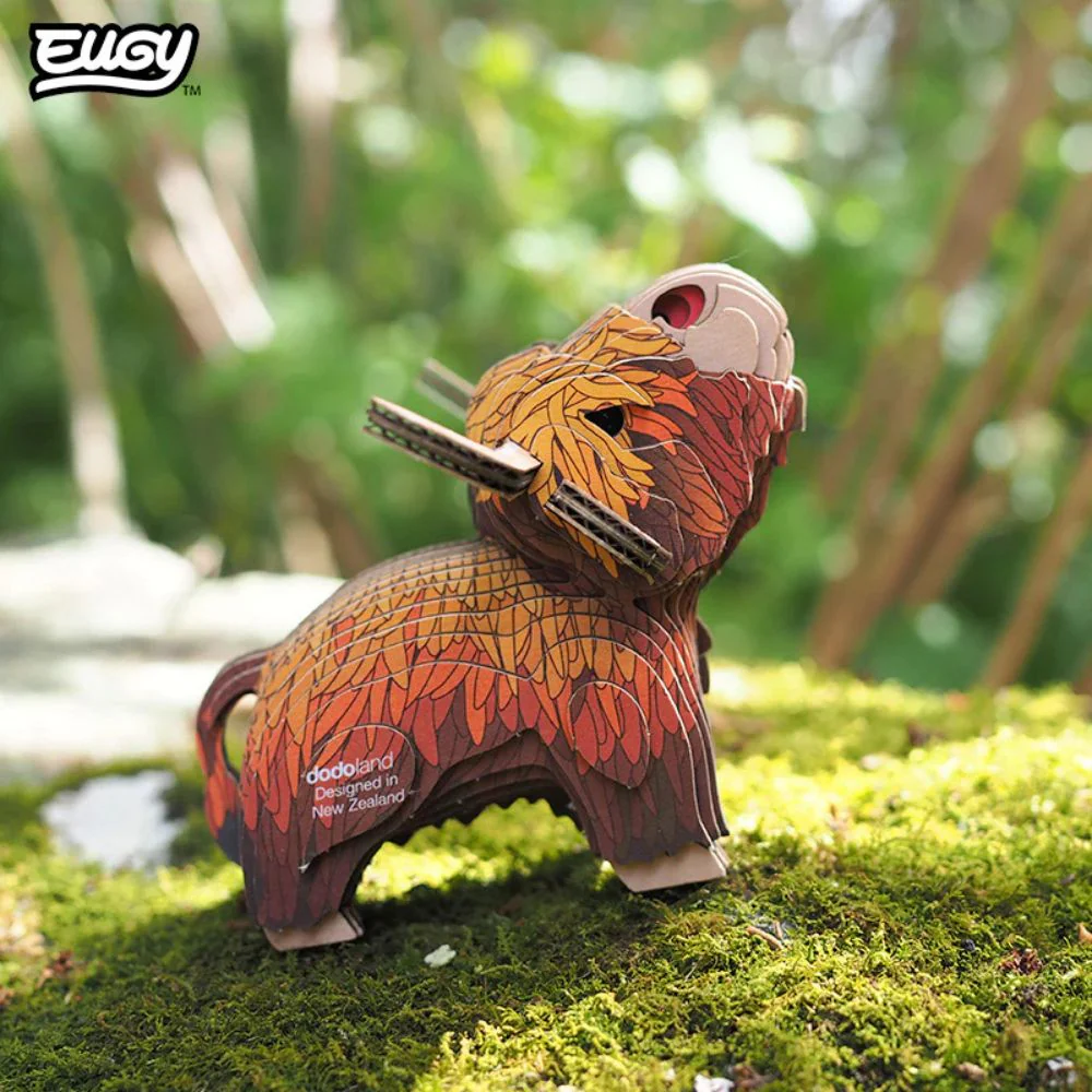 EUGY Highland Cow - Kids Cardboard Craft Kit - Image 6