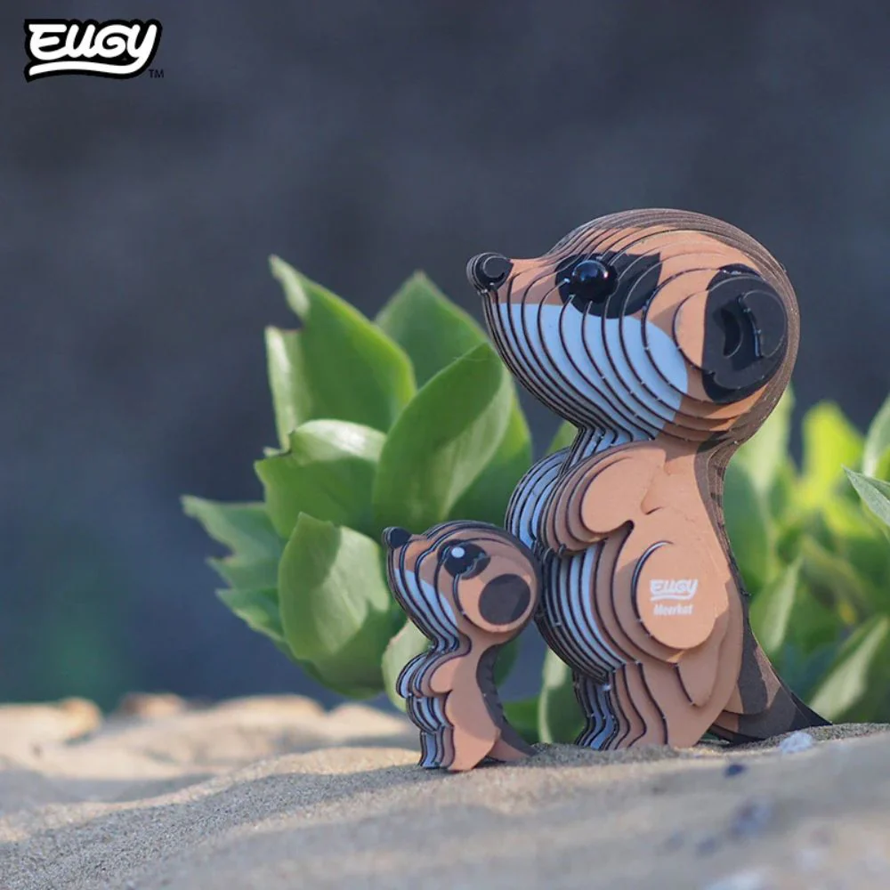 EUGY Meerkat - Kids Cardboard Craft Kit - Image 7