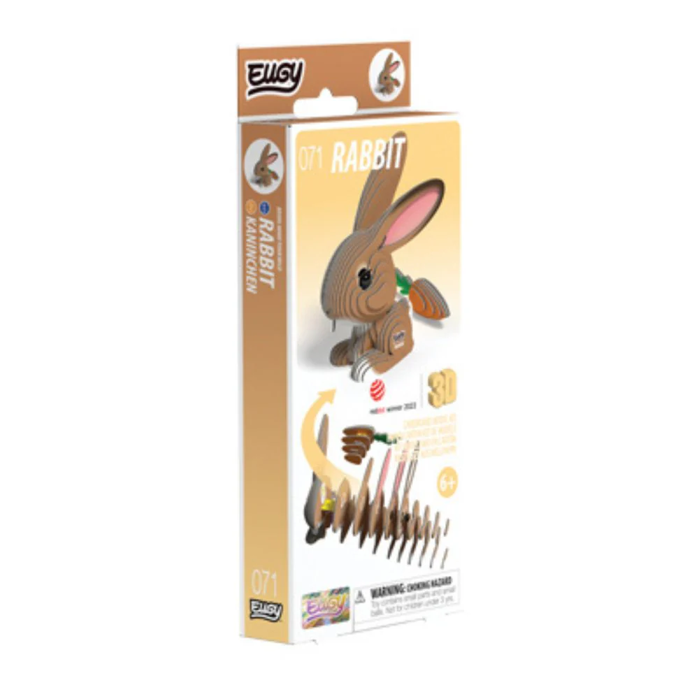 EUGY Rabbit - Kids Cardboard Craft Kit - Image 6