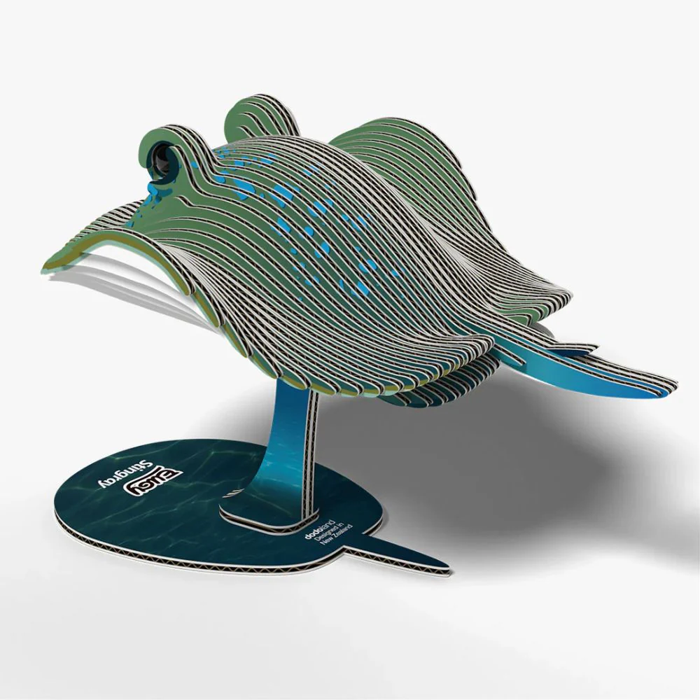 EUGY Stingray - Kids Cardboard Craft Kit - Image 5