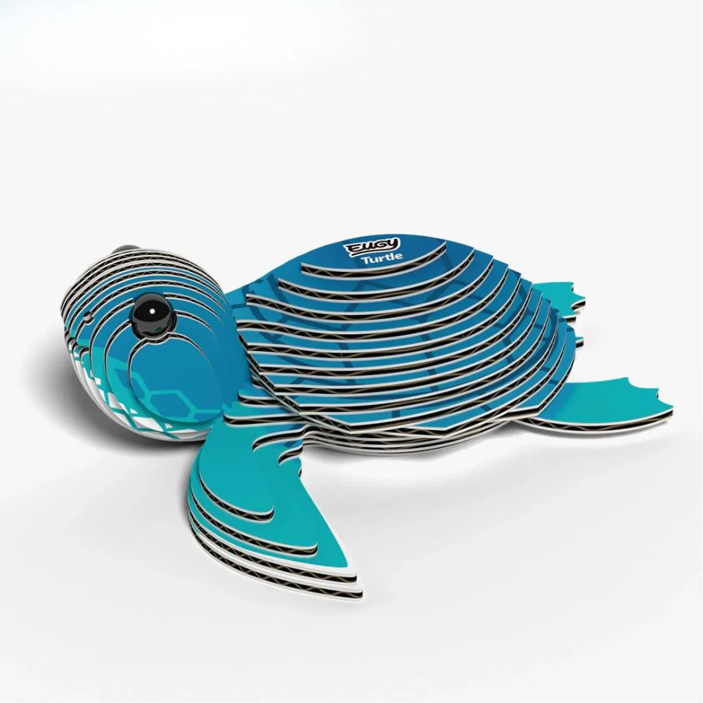 EUGY Turtle - Kids Cardboard Craft Kit - Image 3